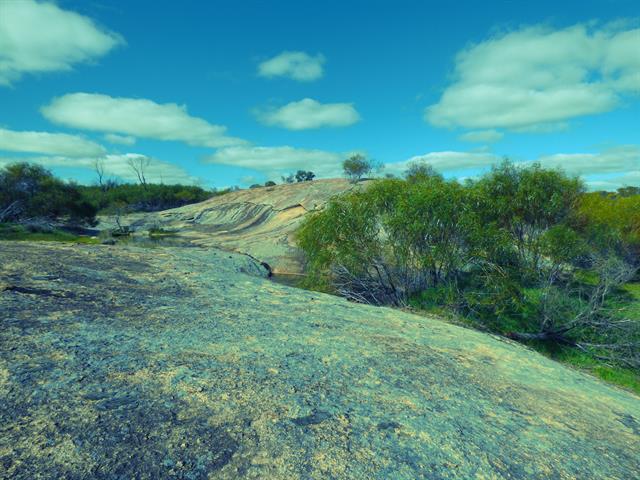 Dam and Rock Pool from Northwest