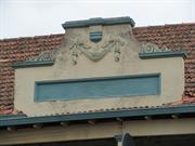 decorative parapet detail from Albion St