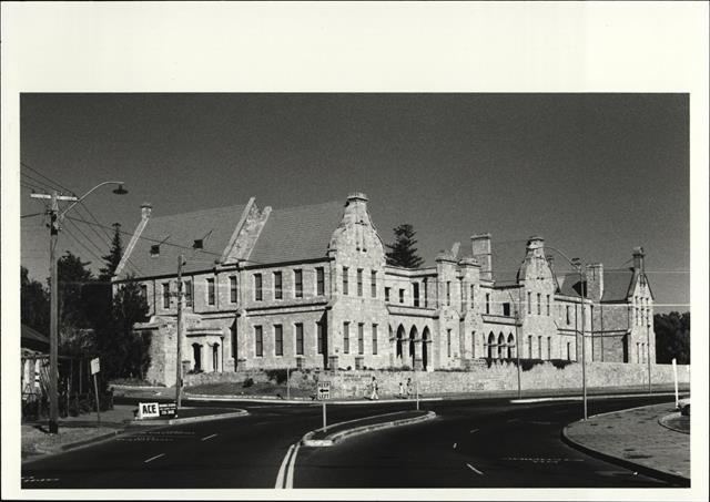 Corner elevation from James Street