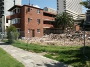 Site during demolition