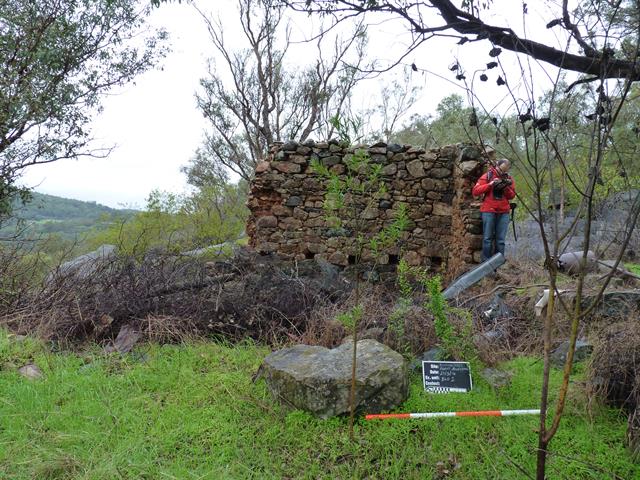 Building 1, southern end - view east