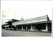 Front right elevation showing Jones' Buildings storefronts