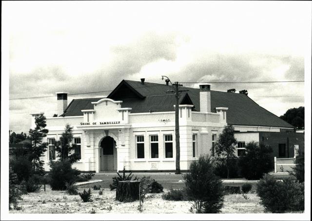 Right corner elevation of building from across Norrish Street