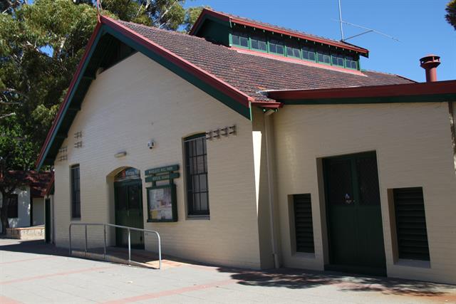 Brick and tile radio operations building