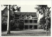 South elevation of East wing extention on monastery