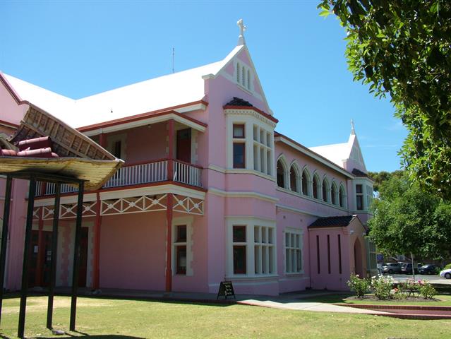 Main (east) facade (detail)