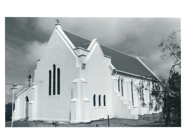 South rear corner elevation