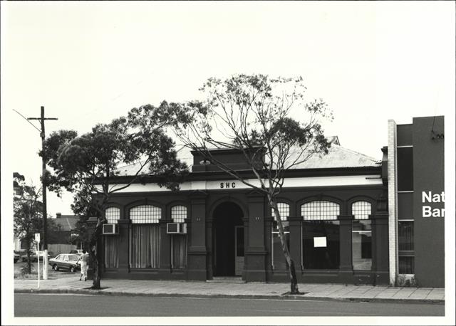 Front elevation of building
