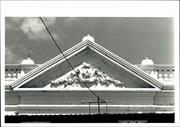 View of central pediment