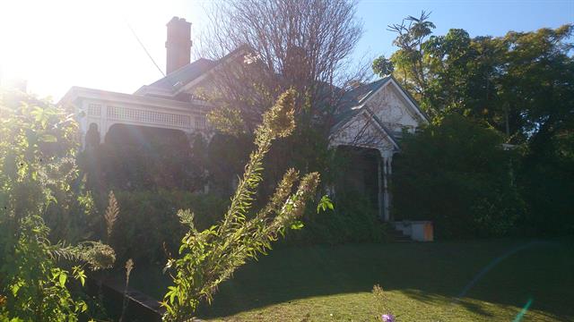 Front facade and garden