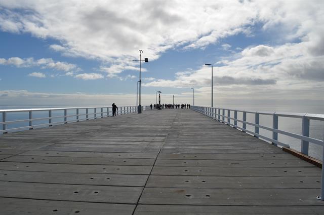 Northern end of jetty- view from Underwater Observatory