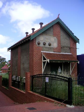 Front facade from the east