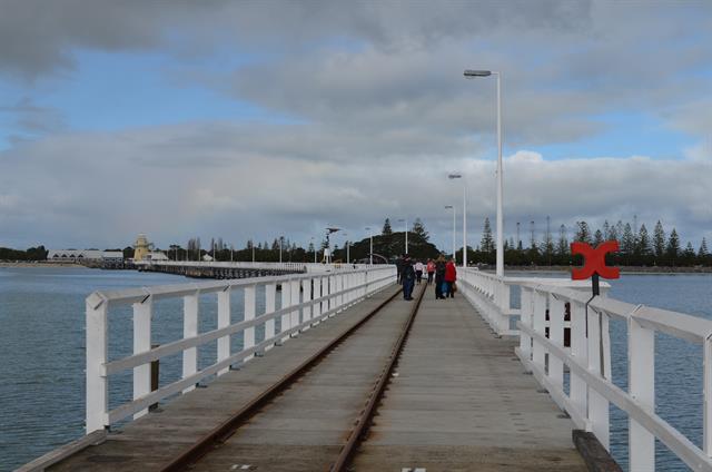 View to south- Jetty mark 156