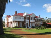 Area 5 entry drive and lawn looking Northeast