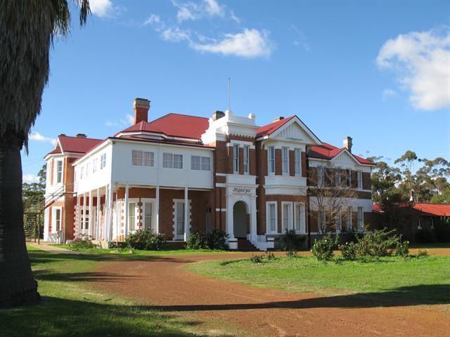 Area 5 entry drive and lawn looking Northeast