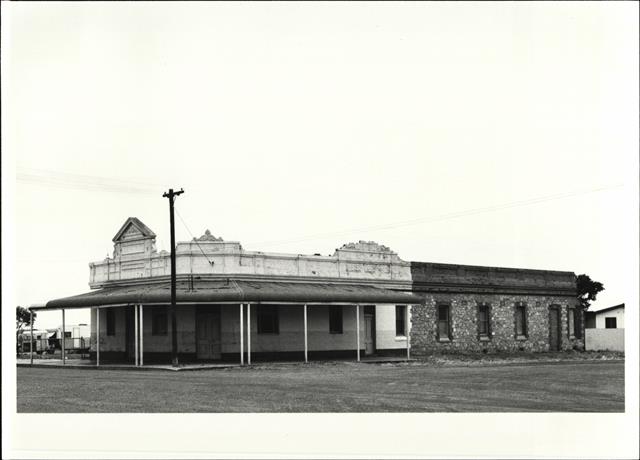 Elevation of South west corner