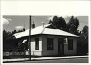Left corner elevation of building from Fowler Street