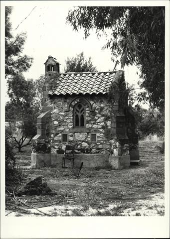 Side elevation of priest's cell