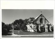 Front elevation from Hampton Road showing inter-relationship between church and