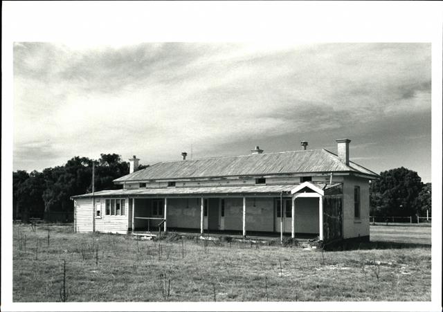 Front north elevation of sole remaining building on fmr hospital site