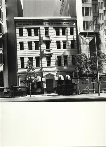Front elevation of building façade