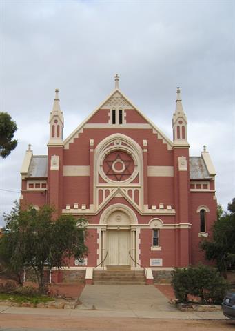 Front elevation of the Church