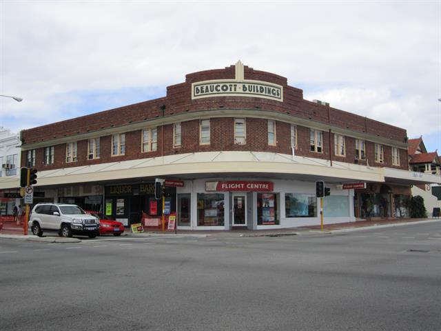 View from cnr of Beaufort st and Walcott St