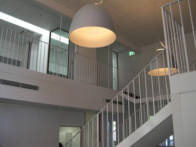 View of upper floor offices
