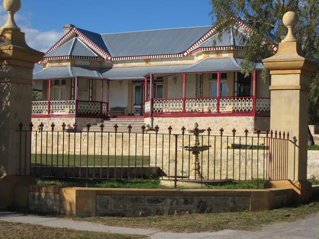 Front facade showing detailing