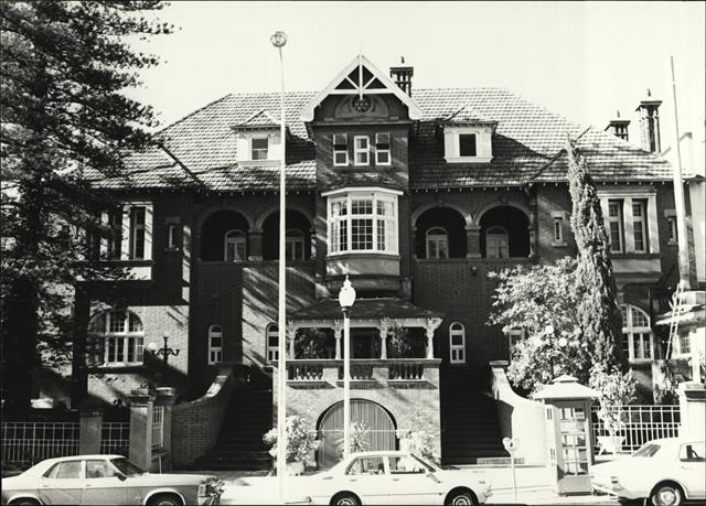 Front elevation of building