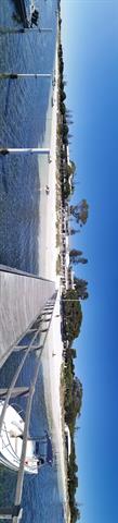View from jetty towards Hotel Rottnest, Thomson Bay Settlement