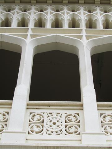 upper arcade detail