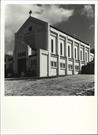 Right corner elevation of church