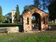 Lych Gate and Church in background