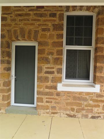 Detail of North Dining Door and Window