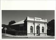 Corner elevation of building