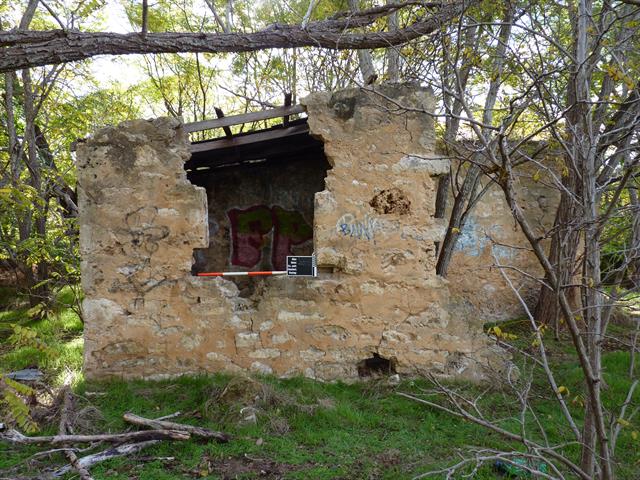 Postans' cottage, south elevation (southern extension)