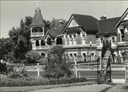 Portion of front elevation of building from Supreme Court Gardens
