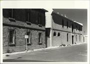 Side elevation of the Croke Lane frontage