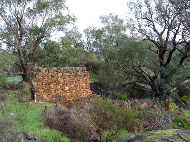 Building 1, east elevation - view west