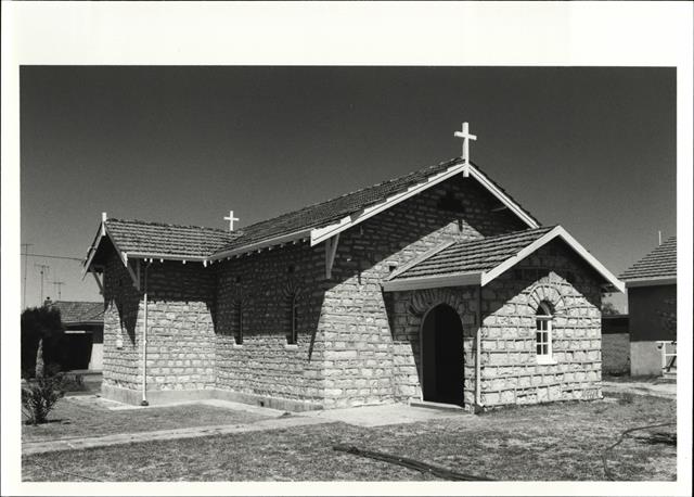 Corner elevation of building from North east