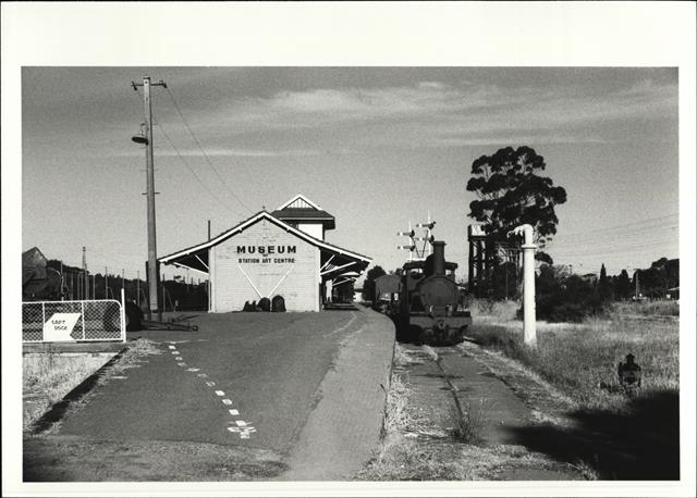 Side elevation of station from West