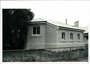 Side elevation of an early hospital building