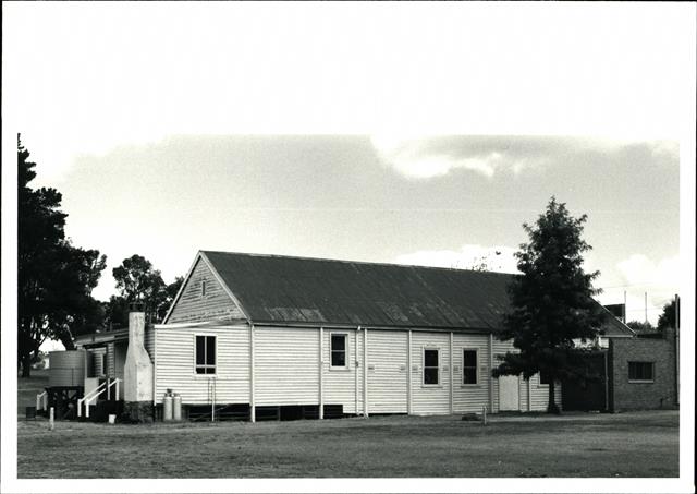 Rear corner elevation