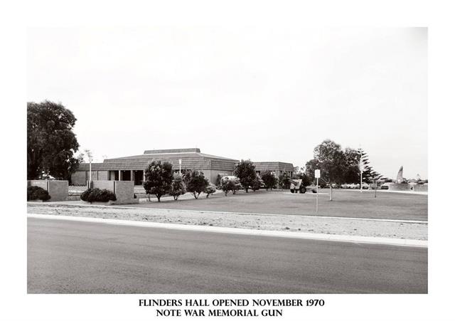 Flinders Hall 1970 opened