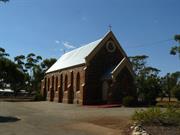 North and West elevations of Church