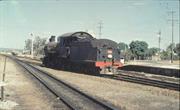 Welshpool Kewdale Railway Link steam engine on link