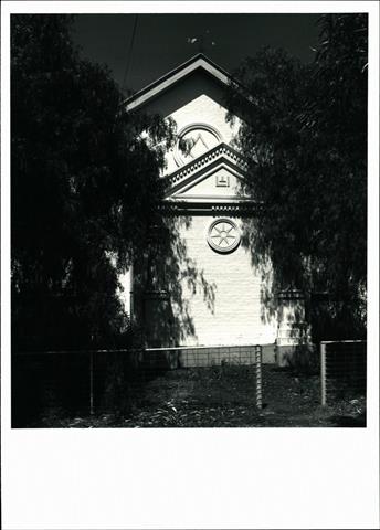 Front elevation of building from East