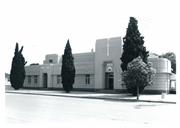 Front elevation of hall