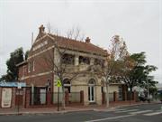 front south west elevation from Clive St